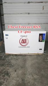 RSA CF-460 CF460 CHEST FREEZER - FREEZER BOX - PUTIH - KHUSUS JABODETABEK - 420 LITER
