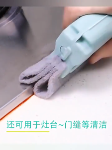 Window Groove Cleaning Cloth Brush Gap Cleaning Windows Slot Flange Clean Tools Pembersih Tingkap Rumah