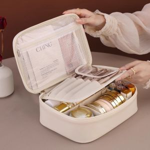 Túi Đựng Mỹ Phẩm Du Lịch Di Động Dung Tích Lớn Túi Đựng Bàn Trang Điểm Túi Đựng Đồ Vệ Sinh Cá Nhân Cho Phụ Nữ Túi Đựng Đồ Dùng Cá Nhân