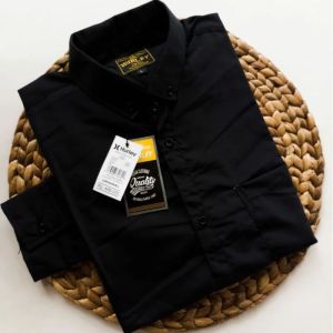 KEMEJA POLOS LENGAN PANJANG HEM COWOK DISTRO TERBARU CASUAL FORMAL NON FORMAL