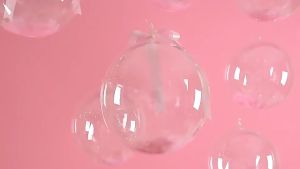 [Wholesale] 18 Inch Bobo Balloon Original Transparent Round Bubble Clear Bobo Stickers Stretched Air Balloons Stick Rod