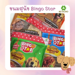 Bingo Star Yummy Stick ขนมสุนัขแบบแท่ง บิงโกสตาร์ ยัมมี่ สติ๊ก 500 กรัม