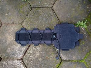 Cover Battery Helmet Tactical Pouch Batre Helm Taktis Tempat Baterai Wadah Batre Helm m2000