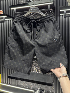 FGD | High-end Ice Silk Full Print Casual Shorts Rope Adjustable