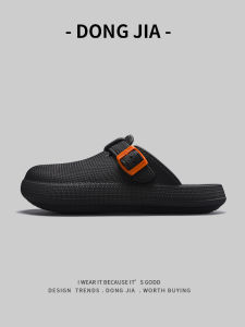 Export Japanese Single Toe Cap Slipper Men and Women Couple Summer Outwear Plain Beach Shoes Fashion All-Match Boken Slippers