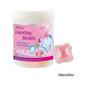 5/20/40pcs Scent Booster Laundry Beads Fragrances Detergent- Powerful Stain Removal & Color Protection Softness & Freshness