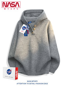 NASA WTAPS | American Henry Neck Hooded Sweater Autumn Winter