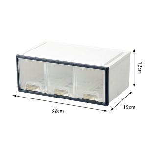 กล่องเก็บของแบบลิ่มพลาสติกใสสำหรับโต๊ะทำงาน กล่องเก็บของสำนักงาน กล่องเก็บของสำหรับเครื่องสำอาง กล่องเก็บของสำหรับนักเรียน ชั้นวางของสำหรับห้องน้ำ