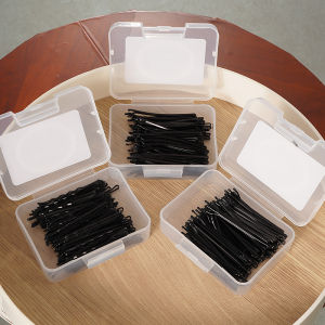 สีดำ เครื่องประดับผมแบบคลิปด้านข้าง เรียบง่าย สไตล์ ผู้หญิง กิ๊บติดผมแฟชั่น สไตล์เกาหลี เครื่องมือทําผมแบบคลิปคําเดียว