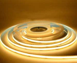 Tuya Zigbee3.0 COB LED Strip Light 12V 1-5M 320LEDs/m Flexible Dimmable Cupboard Wardrobe Decor Lamp for Alexa Google Assistant