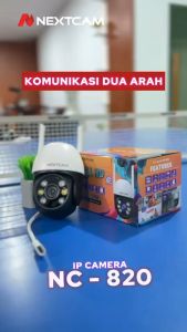 Nextcam Smart ipcam AI cctv ptz wifi outdoor waterproof FullHD ip66 colorful tetap warna dalam gelap Smart alarm motion detection komunikasi 2 arah tipe NC820