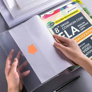 A4/16K Transparent PP Book Cover: A Reusable, Environmentally Friendly Solution