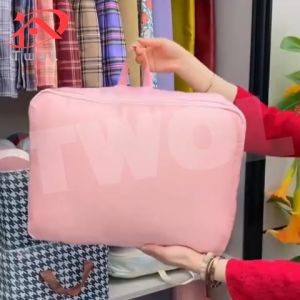 TWOL 1pc Travel Clothes Organizer Luggage Suitcase Pouch Foldable Compression Bag travel organizer