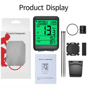 Bikevee BKV-1517 Wireless Bicycle Computer Waterproofing Ultra-Long Standby Bike Speedometer Odometer With Auto Backlight Stand