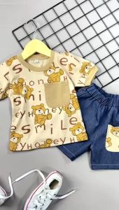 Setelan Baju Anak Laki-Laki HONEY SMILE 1-4 Tahun Baju Anak Berkualitas