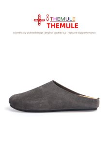 THEMULE | Leather Wide-Fit Summer Slip-On Mules