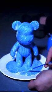 ชุดระบายสีรูปปั้นหมี พร้อมสีและพู่กัน มีพวงกุญแจ จัดส่ง คละสี / คละไซส์ สำหรับฝึกความสามารถทางศิลปะ (Painting Doll) รูปปั้นหมี รูปหมีระบายสี - Lazada