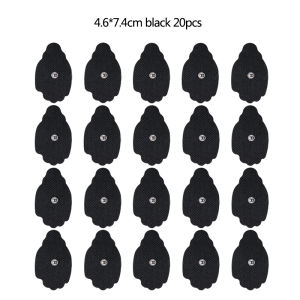 Self Adhesive Replacement Electrode Pads Conductive Gel Massager Stickers for Electric Digital Muscle Stimulator Machine