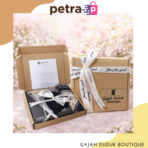 et Suprise Gift Box Set Pelikat Gajah Duduk Sejadah Mini & Kopiah Turkey Sesuai Utk Hantaran Hadiah Aniversary & Gift