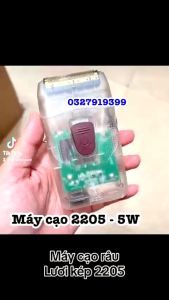 Máy cạo râu lưỡi kép Suttik 2205 cao cấp