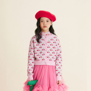 LOVESASAKIDS | Antipilling Cool Cotton Blended Girls Spring Outwear