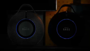 BASS-30 TWS Portable Bluetooth V5.3 RGB Colorful Heavy Surging Bass with TF Card USB AUX In & FM Radio Function