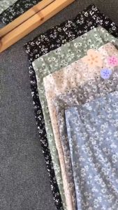 ROK FLORAL MOTIF BUNGA POLKA / VINTAGE SKIRT