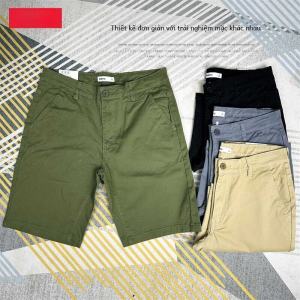 Benni Road Nam Co Giãn Quần Ống Rộng Thoải Mái Rộng Rãi Chân Thẳng Năm Inch Quần Short Quần Đùi Áo Khoác Ngoài Mùa Hè Co Giãn Thoải Mái Mới 2024