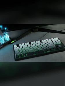 Gradient Keycaps Side Printed PBT Double Shot OEM Profile for MX Switches Gaming Keyboard 130 Key Caps
