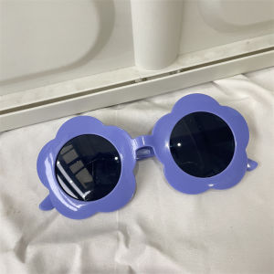 Mắt Kính Bóng Râm Hình Tròn Cổ Điển Cho Nam Và Nữ Chống Tia UV Màu Xanh Tím Dành Cho Người Có Khuôn Mặt Tròn Và Người Cận Thị