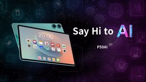 TECLAST P50 AI | 11" FHD Display | Android 15 | 90Hz Refresh Rate | A733 Octa-Core | 16GB (6+10) + 128GB | 1TB Expandable | 7000mAh Battery | Widevine L1 | WiFi 6 | BT5.4 | USB-C | GMS Certified | 1-Year Warranty