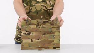 GAF High Quality 1000D Magazine Pouch Tactical vest gear Triptych Pouches Multicam Molle  Survival kits