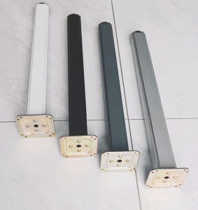 Adjustable Stainless Steel Desk Legs Table Support Frame Office Furniture Base Modern Simple Style Book Desk Computer Writing