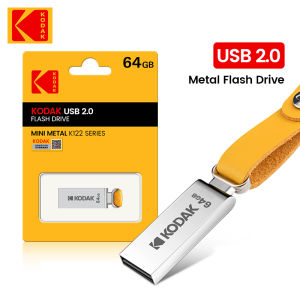 Kodak | Kodak USB2.0 flash drive 128GB 64GB 32GB 16GB leather button on the back suitable for laptops cars