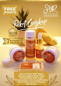 Bisa cod bpom paket lengkap SYR syahreni glowing set original krim wajah siang malam sunblock syr cream syahraeni premium bedak asli beauty eceran sabun toner serum sunblock krim malam krim siang