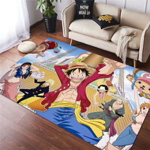 ที่นอนลายการ์ตูน One Piece สำหรับห้องนั่งเล่น โซฟา ห้องนอน ขนาดใหญ่ ทนทาน ป้องกันรอยยับได้ดี พื้นที่สำหรับเด็กและเยาวชน