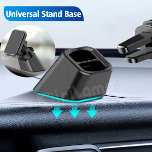 Universal Wireless Car Charger Stand Base Dashboard Mount Car Mobile Phone Holder Bracket Air Outlet Clip Auto Accessories