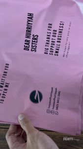 (Isi 100 pcs) Sablon Plastik Packing Olshop Uk. 25cm x 35cm Plastik Packing - POLYMAILER