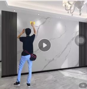 Kkl Store Wallpaper 10Mx45CM PVC Self Adhesive Waterproof Brick Wall Wallpaper Home Decor Wall Covering for Living Room Bedroom Background Wall Stickers
