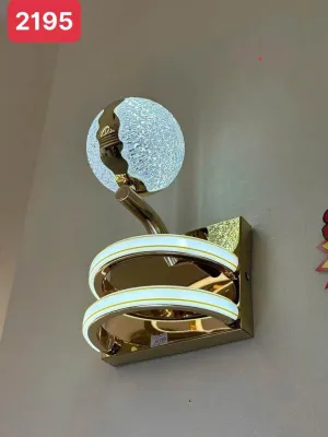 Đèn tường pha lê cao cấp trang trí nhà cửa sang trọng - kèm bóng LED chuyên dụng