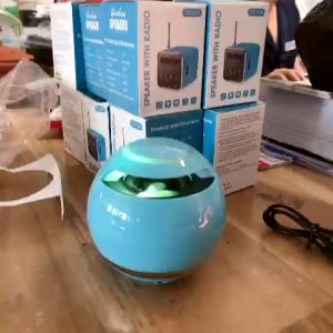 Loa bluetooth hình trứng YST-175 quả cầu tròn chất lượng âm thanh hoàn hảo thiết kế thông minh đẹp mắt