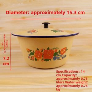HUAYASEN | Retro Enamel Pot High-temperature Resistance