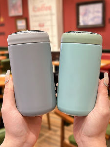 Smart Temperature Display 316 Stainless Steel Portable Pocket Cup Creative Gift Cup for School Students Thermal Insulation Cup