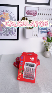 FCI Electronic Calculator (12 Digits) WideScreen Easy to Carry Anti-slip Not easy to Fall Colorful Botton for Home School & Office use