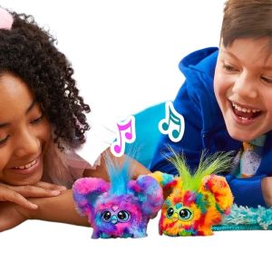 Hasbro Genuine Mini Plush Electronic Pet Musical Cute Pet Spirit Full Payment for The Adorable Pendant Interactive Pets