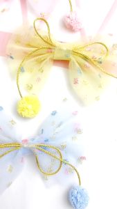 Aksesori Rambut untuk Anak: Jepit Rambut Bola-Bola & Jepitan Rambut Pita Pompom