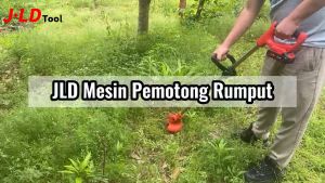 JLD Blade Grass Cutter 1156 Rechargeble Mower 1-30CM Lawn Mower Trimmer RED Portable Grasscutter Machine