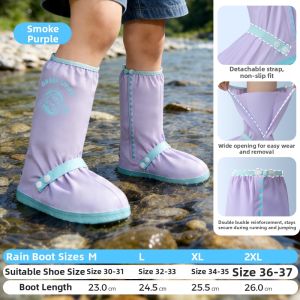 Waterproof Anti-slip Thick Durable Rain Shoe Covers
