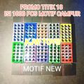 promo titik 18 isi 1000 potong mainan gosokan gambar tengkorak terbaru motif campur. 