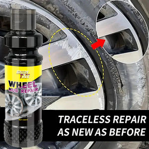 Automobile Wheel Hub Scratch Repair Polishing Set Including Sponge Wheel Hub Scratch Remover Oxidation Rust Inhibitor